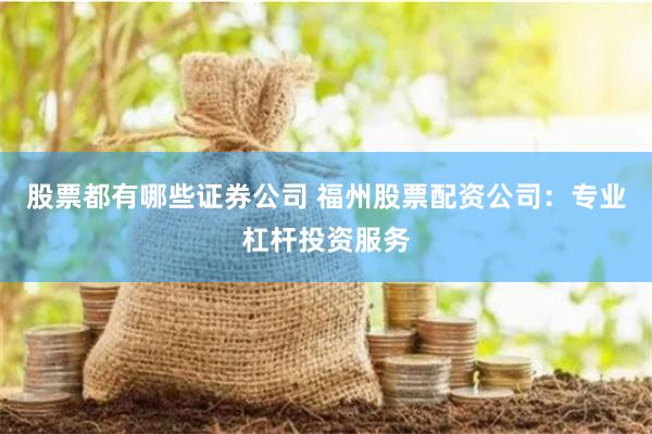 股票都有哪些证券公司 福州股票配资公司：专业杠杆投资服务