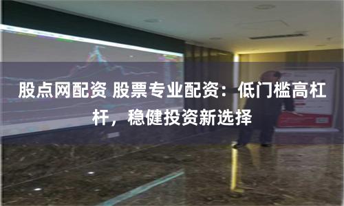 股点网配资 股票专业配资：低门槛高杠杆，稳健投资新选择